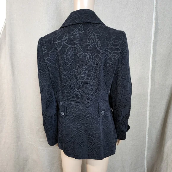 Nine West blazer size 6 color Black Long sleeves - Picture 5 of 15
